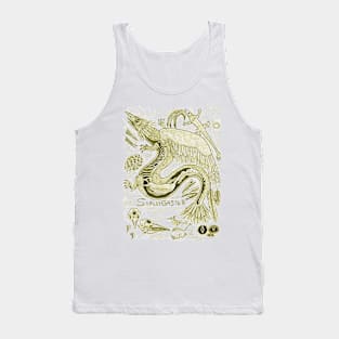 EgertronPuck's Snallygaster Anatomy Illustration Tank Top